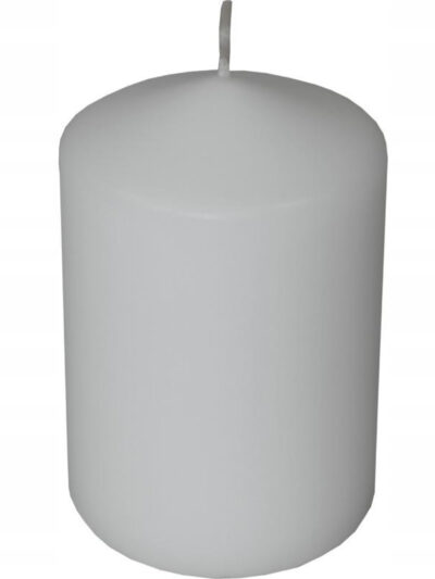 Świeca CLASSIC CANDLES Walec mały 7x7x10cm szara