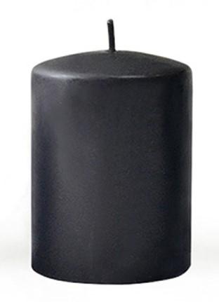 Świeca CLASSIC CANDLES Walec mały 7x7x10cm parafinowa czarna
