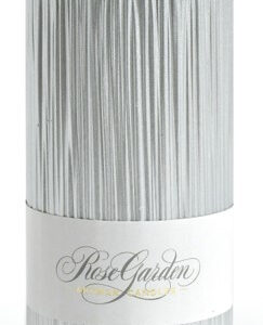 Świeca ROSE GARDEN walec średni 7xh14cm parafinowa srebrna