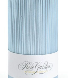 Świeca ROSE GARDEN walec duży 7xh17,5cm parafinowa błękitna