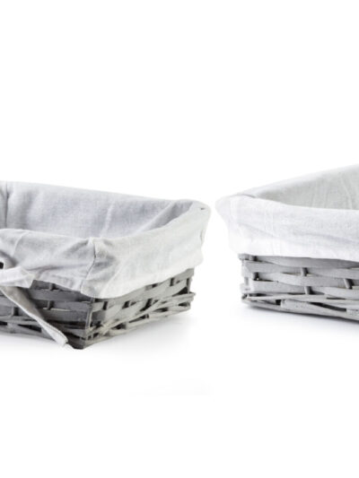 WILL Komplet 3 koszy XL:39x25x9/2xL:19x16x8 cm