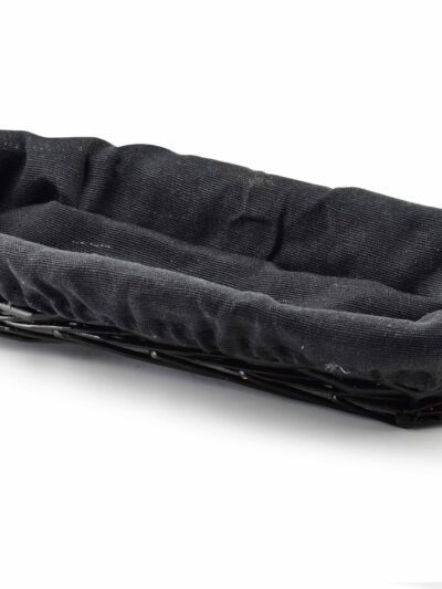 SINO Koszyk 28x11x5cm wiklinaczarny