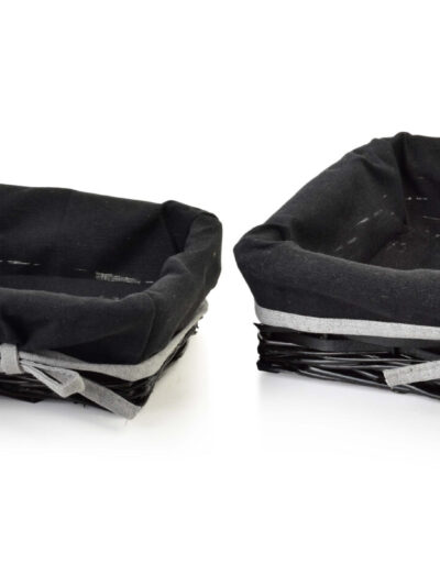 WILL Komplet 3 koszy XL:39x25x9/2xM:19x16x8 cm