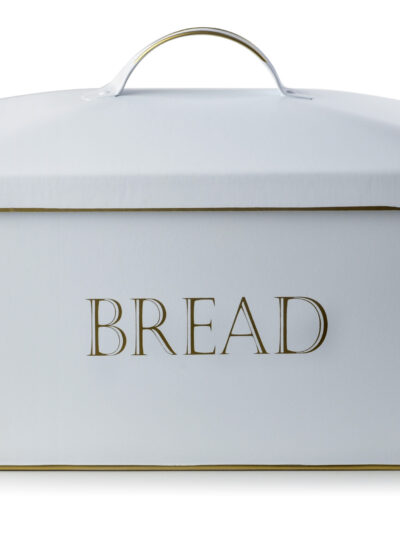 SANDY VINTAGE Chlebak 39x18x21 cm BIAŁY
