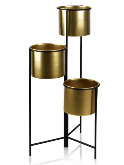 SWEN GOLD Kwietnik h80x19.5cm, h60x19.5cm, h40x19.5cm
