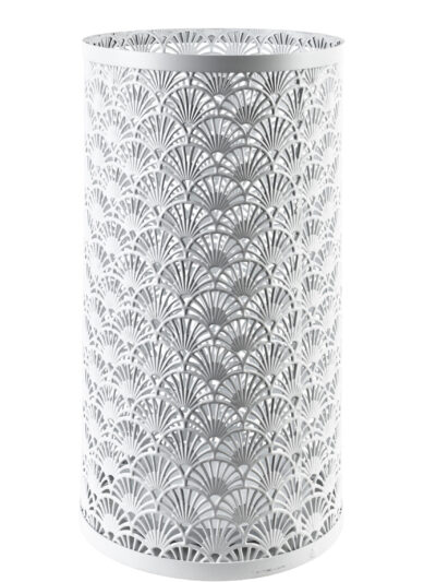 CEDRIC WHITE Parasolnik 23x23x45,5 cm