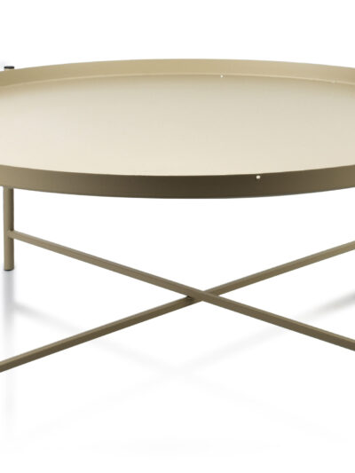 LUCAS BEIGE Stolik kawowy 76.50xh32cm