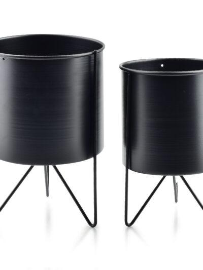 SWEN BLACK Komplet 2 osłonek 18xh26cm/16xh23cm