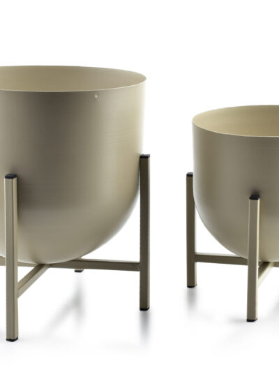 SWEN BEIGE Komplet 2 osłonek 24xh26cm/18.5xh21cm