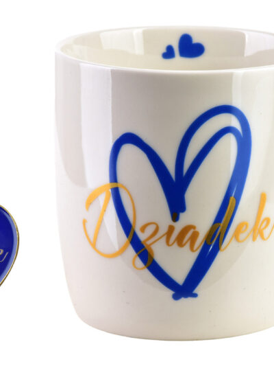 DZIADEK Kubek z brelokiem 350ml 8,5x12x9