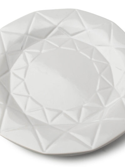 ADEL GREY Talerz płaski 24cm