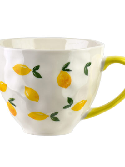 LIMONE Kubek 400ml 11x15x9 cm cytryna