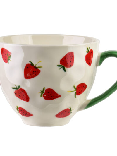 TRUSCI Kubek 400ml 11x15x9 cm truskawka