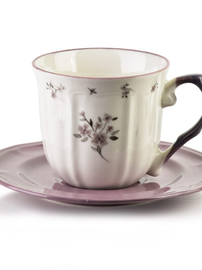 ROSALIE Filiżanka ze spodkiem 220ml9x11,5x8 cm fil/16x16x1,5 cm