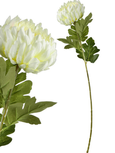 VIRIDIS Kwiat sztuczny Chryzantema gałązka 73 cm AW25