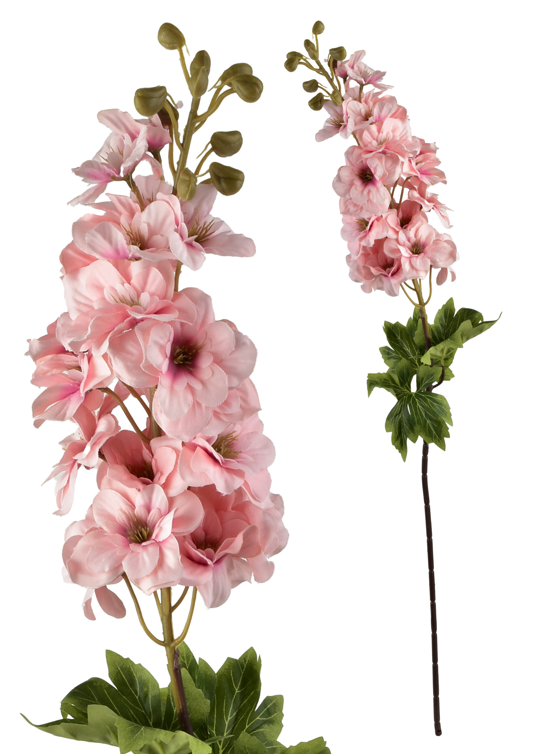 VIRIDIS Kwiat sztuczny Ostróżka 85 cm różowa AW25