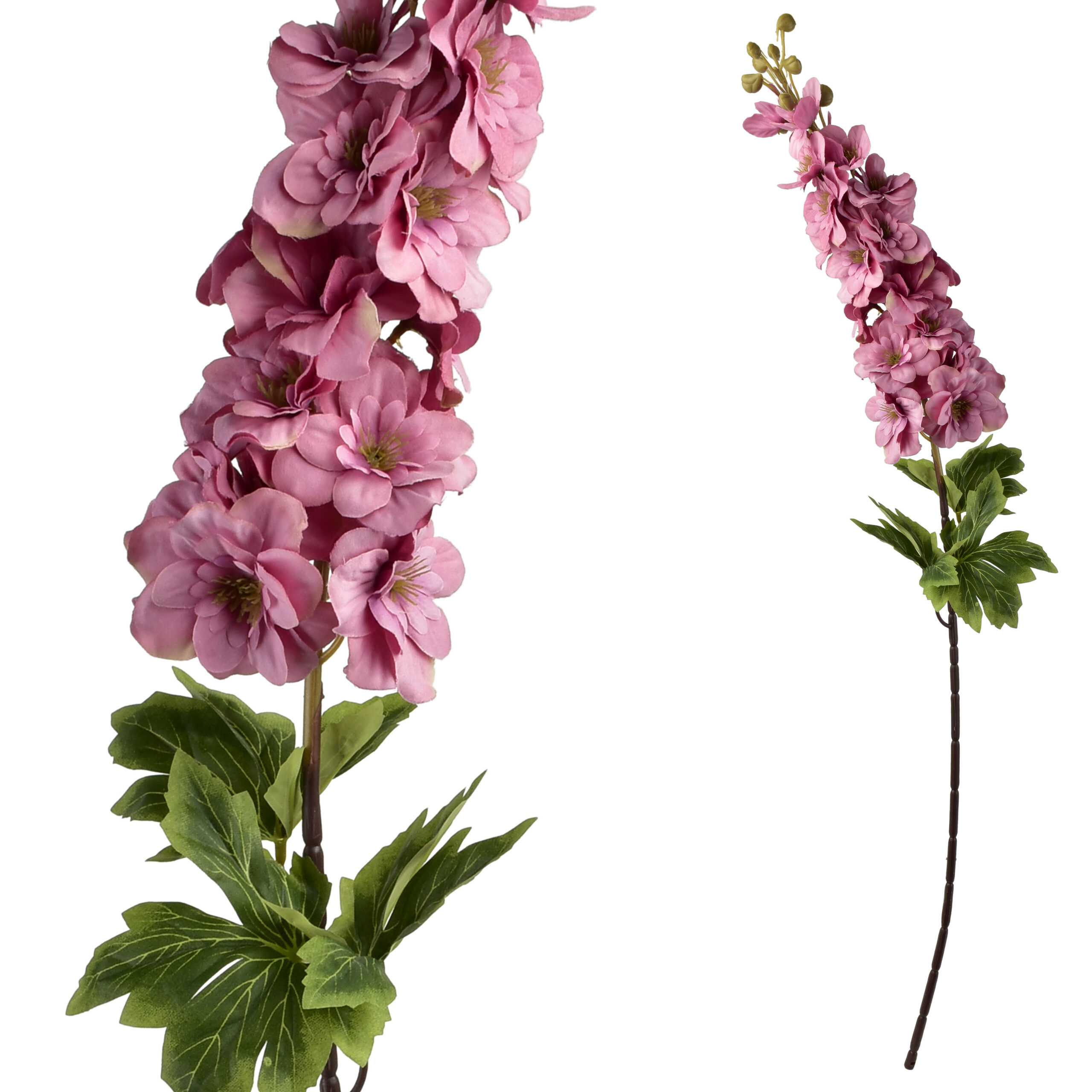 VIRIDIS Kwiat sztuczny Ostróżka 85 cm ciemny różowy AW25