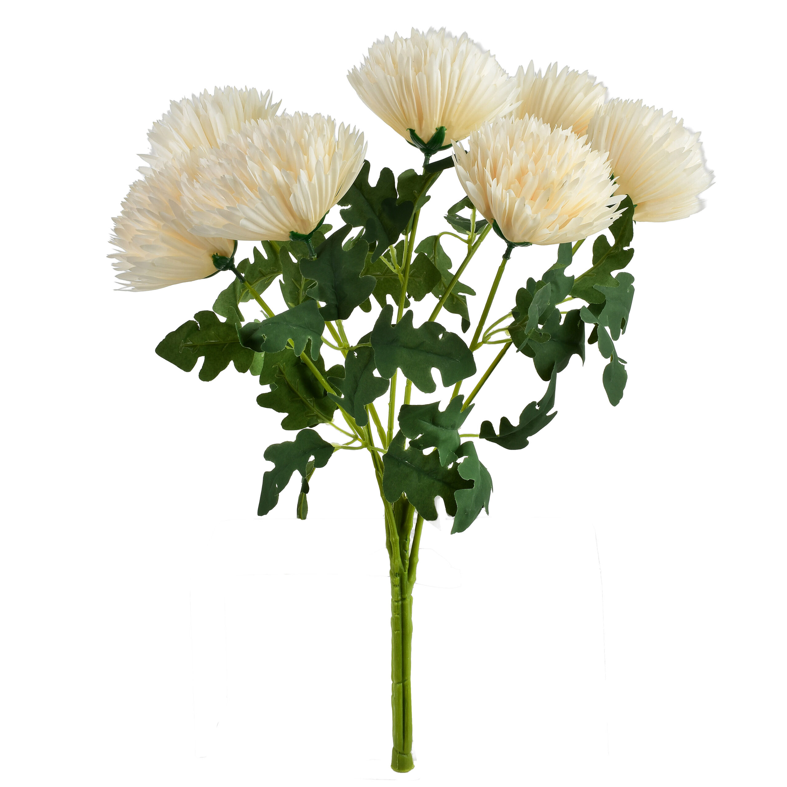 VIRIDIS Kwiat sztuczny Bukiet 7 Chryzantem 57 cm AW25