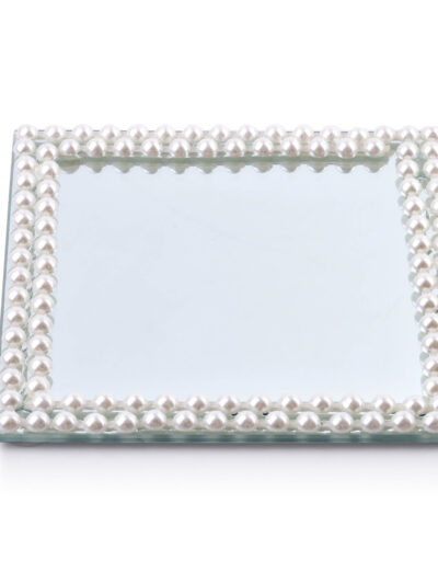 MARGOT PEARL Podstawka art.dekoracyjny 15x15xh1cm