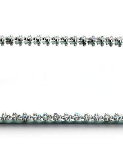 Margot Silver PODSTAWKA ART. DEKORACYJN30x14x1cm