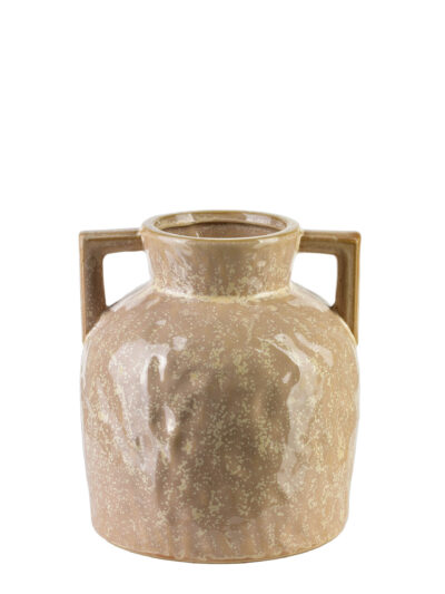 ARINA BEIGE Wazon 8x18x20,5 cm