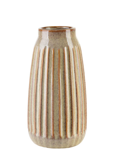 ARINA BEIGE Wazon 15x15x28,5 cm