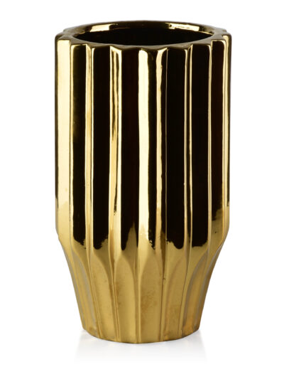 YVONNE GOLD WAZON 14x14x24,5 cm