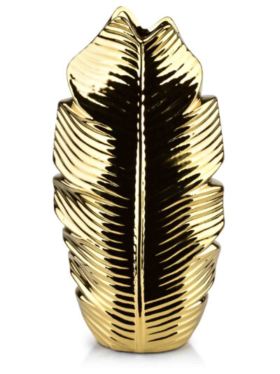 LEAF GOLD WAZON 7,5x17x35 cm