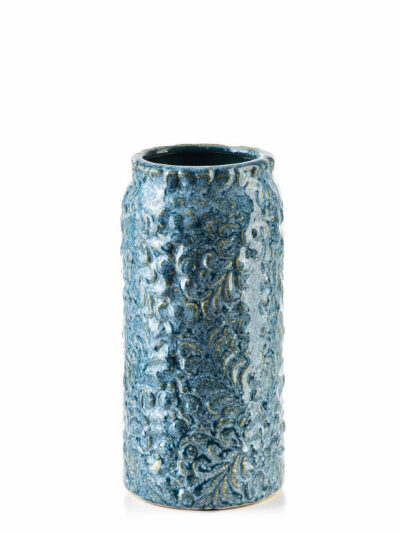 YANDA BLUE Wazon 8,5x8,5x21 cm