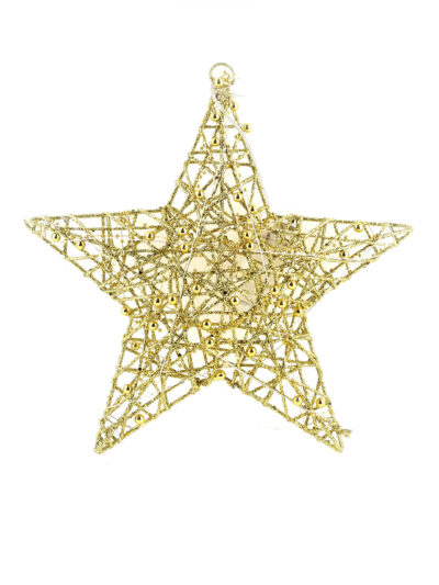 SANTA LILA Ozdoba Gwiazda 30 cm Led