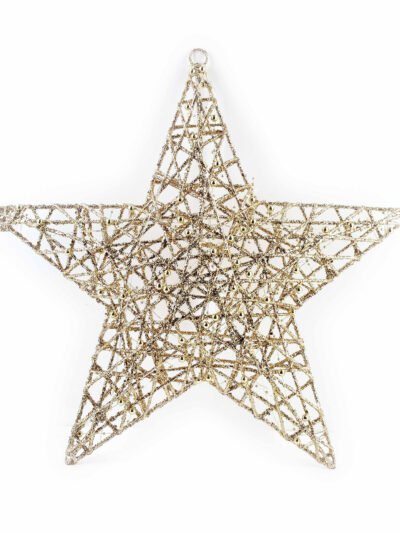 SANTA LILA Ozdoba Gwiazda 45x6 cm LED
