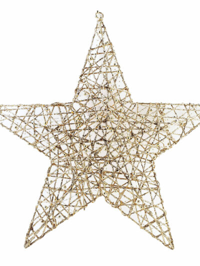 SANTA LILA Ozdoba Gwiazda 60x8 cm LED