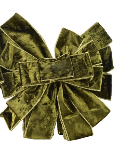 SANTA LILA Kokarda 32x130 cm zielona