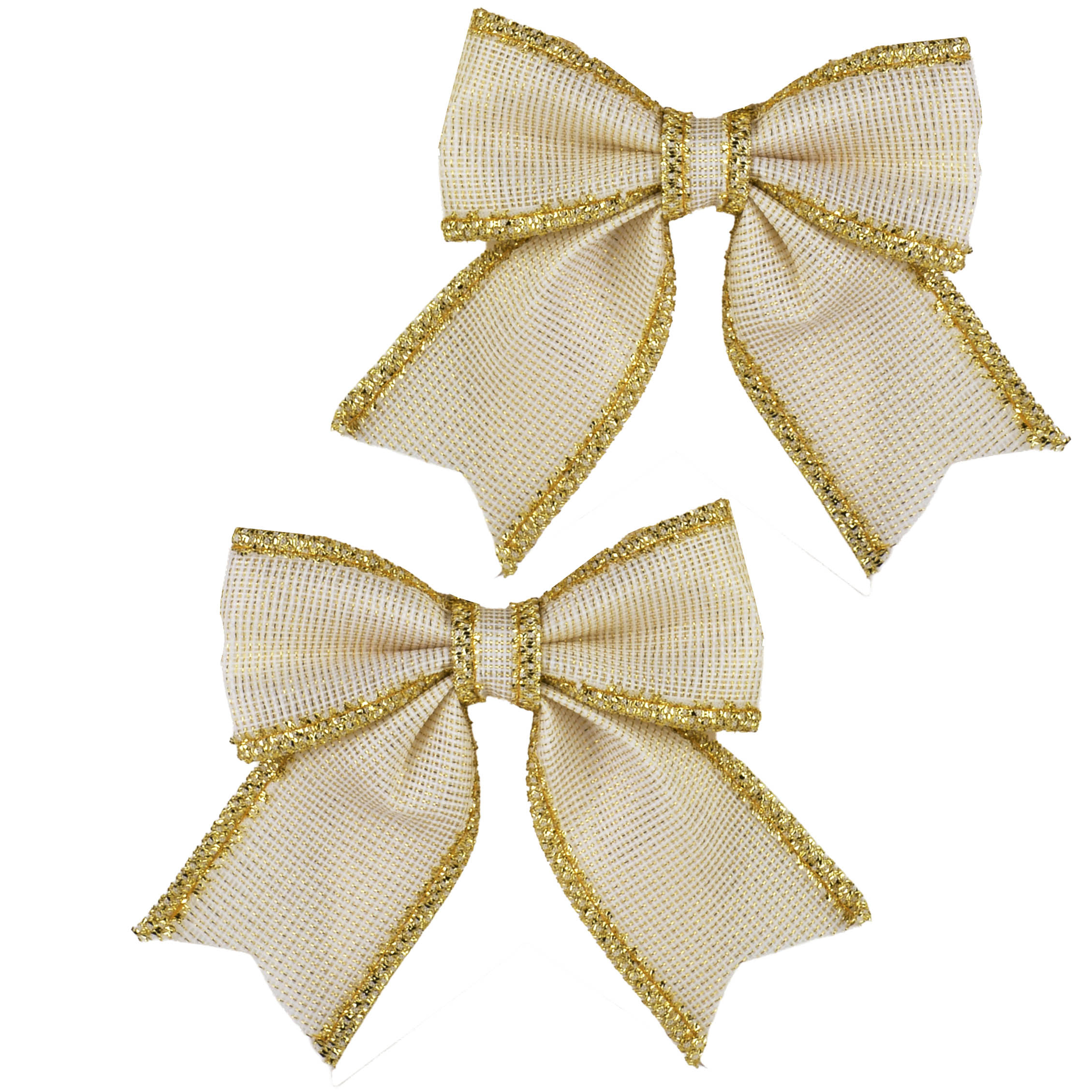 SANTA LILA komplet 2 Kokard 13x14 cm