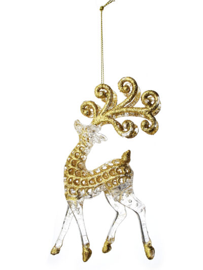 SANTA LILA Zawieszka RENIFER 10x3x16 cm