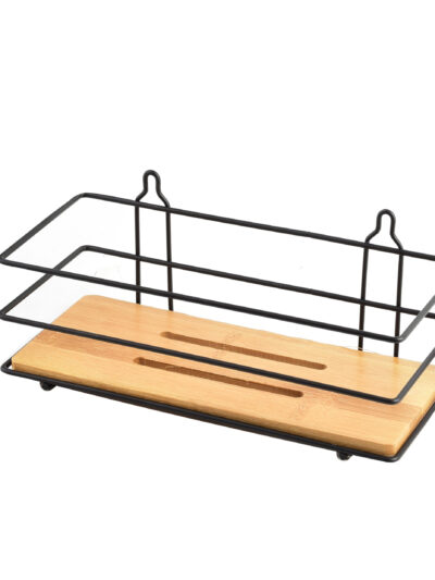 CARL BAMBOO Półka łazienkowa h8x11x26cm1 poziom