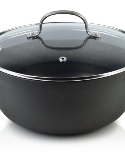 PAK CHOI Garnek 3,7l z pokrywą 24cm COOKINI żeliwny