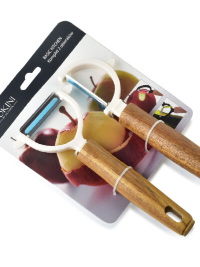 BASIC KITCHEN Komplet 2 obieraków COOKINI