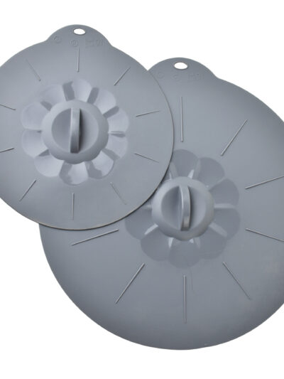 MODERN KITCHEN Komplet 2 pokryw silikonowych 20cm 30cm