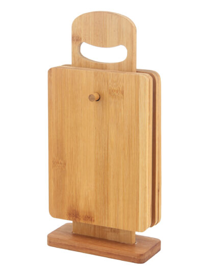 MODERN KITCHEN Komplet 4 desek na stojaku 15x5,5x31 cm