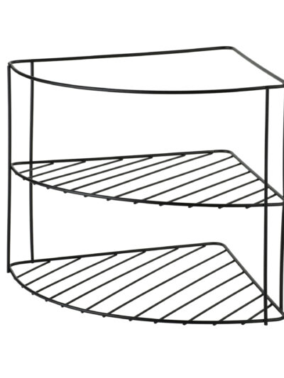 MODERN KITCHEN Półka narożna metal22,5x22,5x21,5 cm