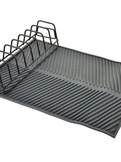 MODERN KITCHEN Ociekacz silikonowy ze stelażem 43x33x8 cm