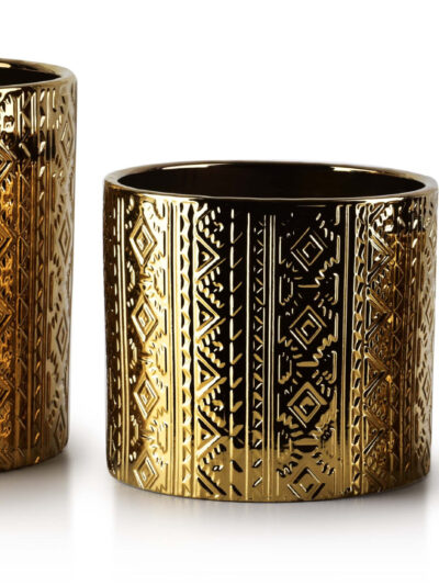 NEVA Komplet 3 doniczek XL19.5xh19cm L16xh14cm M13.5xh12cm