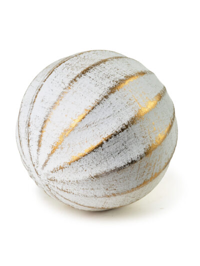 SAGGIO WHITE Kula dekoracyjna 7 cm