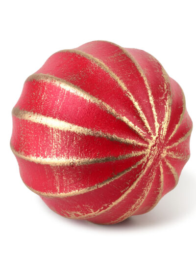 SAGGIO RED Kula dekoracyjna 9 cm