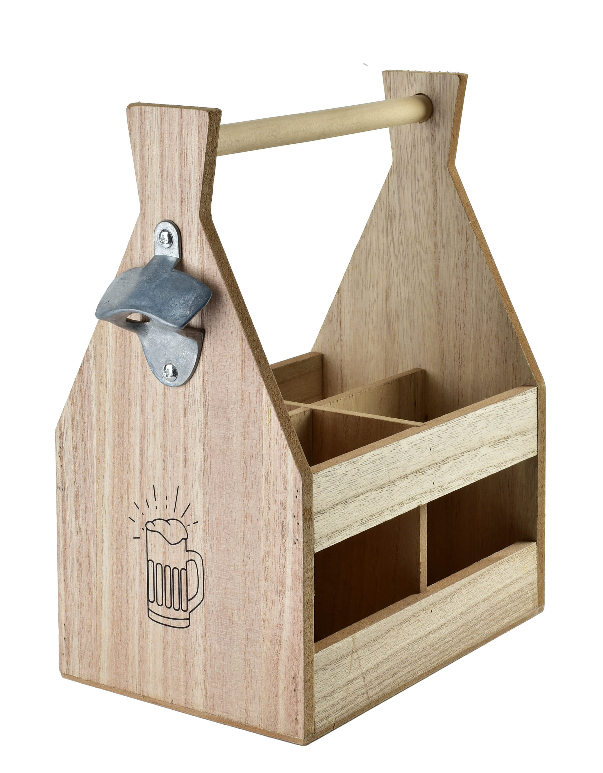 DAZ Stojak na butelki nosidło22x14,5x28 cm na butelkę 0,3L