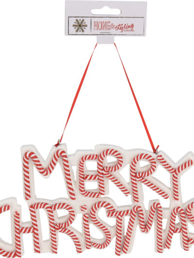 Zawieszka napis Merry Christmas