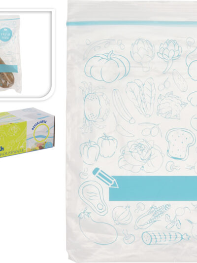 Komplet 20 woreczków strunowych 1L 18x23cm