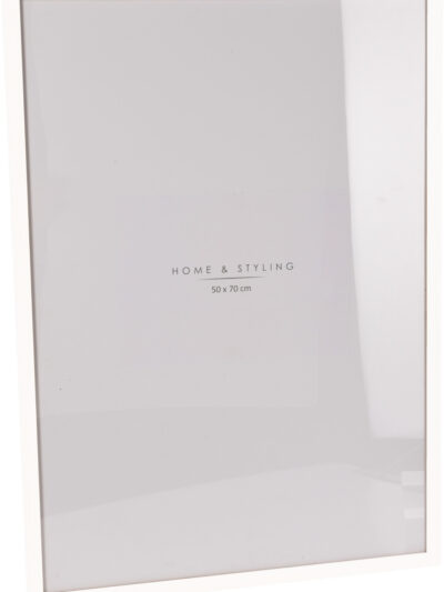 RAMKA NA ZDJĘCIA MDF 52,5X72,5CM BIAŁA