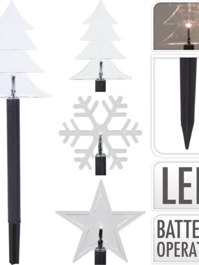 OŚWIETLENIE DEKORACYJNE 5LED 37CM 3x AA1,5V